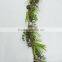 hanging artificial bells and berries string christmas ornaments 2016