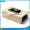 Wooden Cell Phone qi Wireless Charger Station With Bluetooth Speaker F-1141
