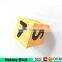Top sale building wooden like grain color alphabet EVA foam blocks