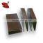 Aluminum acoustic baffles in ceiling tiles