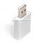 [New Arrival] Aluminum External USB Audio Adapter Sound Card with Stereo Headphone/Speaker and Mono Microphone Jacks