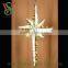 Fancy Holiday lighting LED 3D eight star garland motif light mall decoration