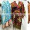 Wholesale India Made Rayon Silk Tie Dye Dresses