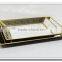 Vintage Mirrored Vanity Perfume holder/ Shabby Home wedding Garden Room Indoor Decor Accessory / storage jewelry treasure tray