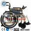 Aluminum made CE Approved foldding Lightweight power wheelchair with li-lon battery EW9606D