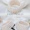 Wholesale fashion pearl bracelet 4 strands white oval potato cultured fresh water pearl bracelet