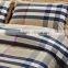 Hot sale cotton yarn dyed checked bed sheet , quilt , bedding sets