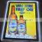 Advertising led promotion display slim shop light box wall mounted light sign