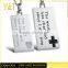 Cusotm design stainless steel jewelry couple blank dog tag pendant necklace wholesale