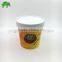 Disposable  Wholesale ice cream paper cup and lid fan