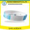 Promotional fashion Wristband Tyvek For Events With Serial Numbers