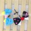 1inch Mini Polka Dot Ribbon Hair Bows With Black Bobby Pin for Girls Hair Accessoires Bow with Clip for Kids