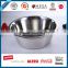 2014 new stainless steel natural color cheap ss dog bowl