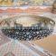 High quality bamboo tray with mother of pearls inlaid made in Vietnam