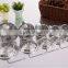 stainless steel loose leaf tea strainers with drip trays and spoon carving logo