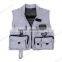 in stock muti pocket fly fishing mesh vest
