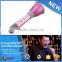 KTV player mini karaoke player wireless bluetooth handheld microphone k068 for IOS and android system