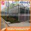 2017 8mm glass greenhouse with high quality steel frame for sale