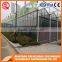 2017 8mm glass greenhouse with high quality steel frame for sale