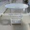 Modern Round Nesting Wooden Coffee Tables