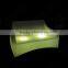 modern sofa furniture / night club plastic sofa set/ glow led sofa