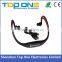 2016 China waterproof sport V4.0 bluetooth headset with microphone, mp3 wireless headphones