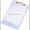 China Supplier Wholesale Custom Acrylic Notebook Clipboard