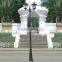 Factory Castiron lamp posts,metal lighting poles,street lighting poles