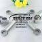 JINXIN Four Claws Stainless Steel SS304 Glass Spider Fittings Heavy Duty Type 200mm
