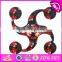 Assorted Colors Hand Spinner,Anti-stress Triangle Fidget Spinner with Steel Ball W01A278