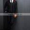 2016 new arrival designer suits for men 3 piece suit black wedding pant coats