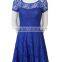 latest girls ladies transparent vintage lace flower dress