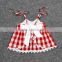 Bulk Wholesale Clothing Blue Checked Summer Outfits Kids Clothing