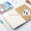 A6 hardcover planner custom section sewing flexible back diary notebook /sketch notepad /memo pad