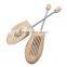 Wooden type shoe stretcher lotus wood shoe tree with strong spring