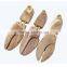 American red cedar wood type wooden shoe stretcher with metal cap