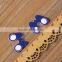 Precision navigation series wood buttons coloured drawing or pattern