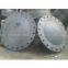 Blind flange blank fange for ductile iron pipe fitting