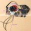 Fantasy Sexy Flower Ribbon Lace Half Face Eye MASK Masquerade Veil Carnival Costume Accessories Party