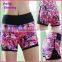 Women's Tummy Control Sublimation Running Yoga Bike Shorts