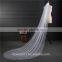2017 wholesale new grance long bridal wedding veil long Tulle wedding veils HL18
