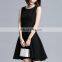 Little Black Sleeveless Ladies Simple Fashion Dresses On Sale