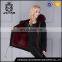 Real raccoon fur hooded parka with detachable lining and black shell
