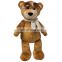 Brand Airline LOGO Custom Cute Stuffed Animal Soft Toy Plush Brown Aviator Pilot Teddy Bear