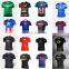 Best sell quick dry T-shirt fo men short Sleeve O-Neck Sports Tight T Shirts fast drying t-shirt