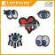 high quality custom design emoji sequin embroidery patch