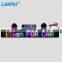  new product message moving 12volt led car window display with wireless remote control