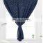 High Performance Fabric Black Curtain Blackout Suction Cups Grommet For Living Room