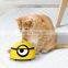 Automatic interactive cat teaser toy Crazy Walking Minions teasing toy