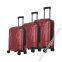 Fashion high quality ABS trolley luggage set for travel shopping
